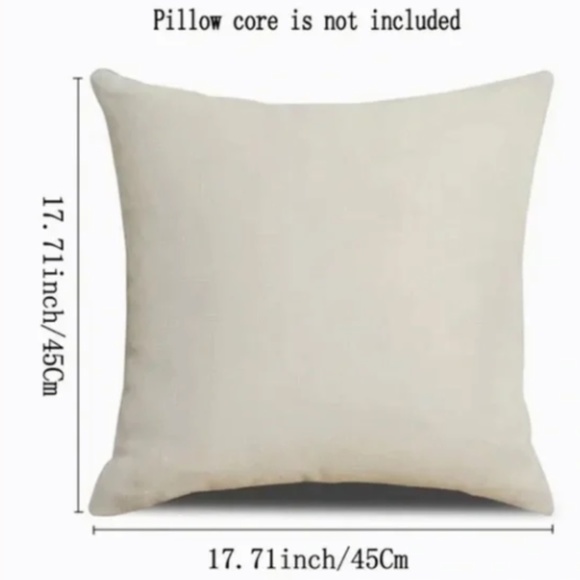 NEW EASTER BUNNY ALL SEASONS OIL PAINTING DECORATIVE PILLOW COVER 17.7" X 17.7" - Picture 2 of 3